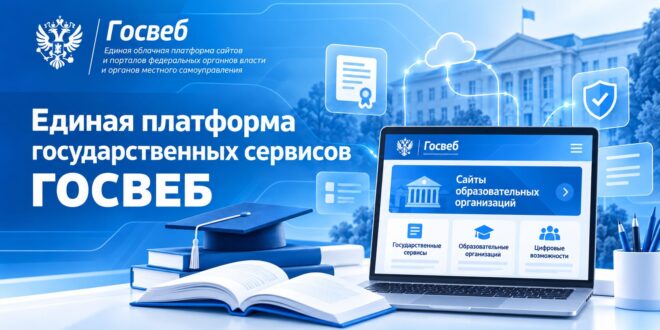 Официальный сайт переходит на Госвеб